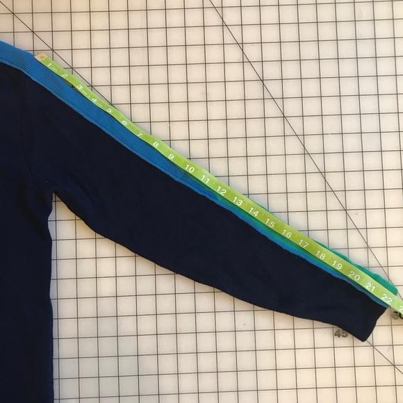 BOGNER NAVY ALPINE WOOL CREWNECK SKI SWEATER Size Small - Picture 11 of 16